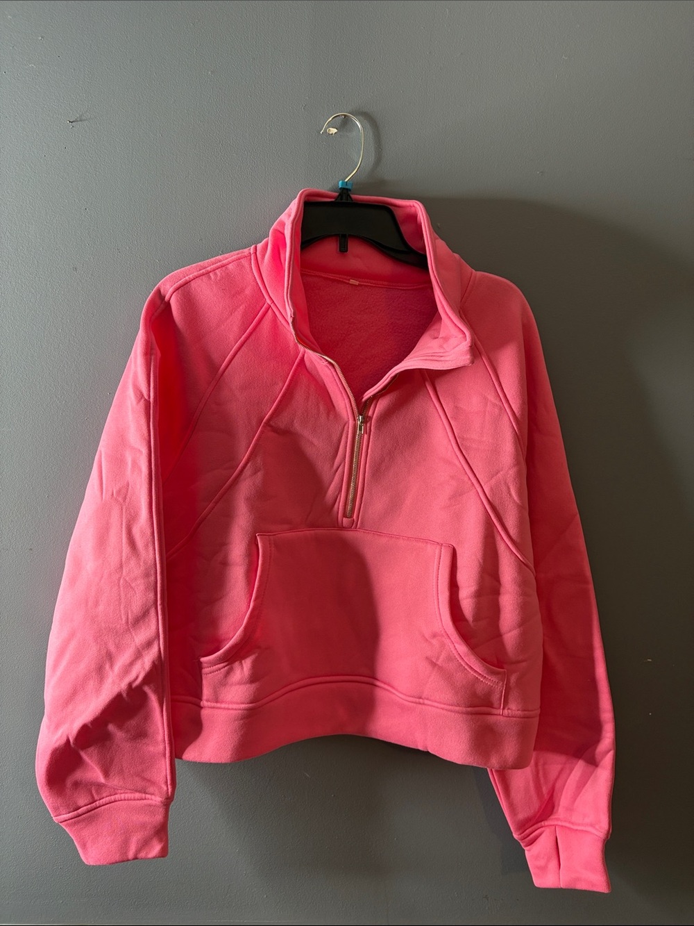 Pink XL Sweatshirt new no tags very cute